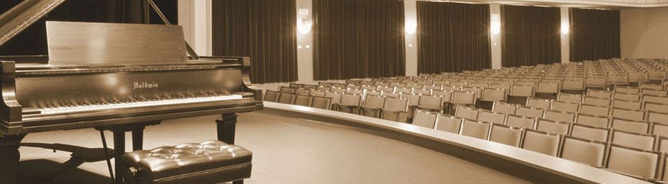 Piano in Auditorium