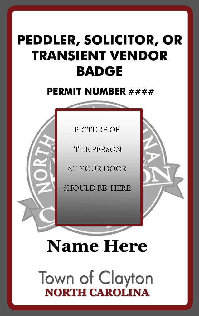 Peddler, Solicitor, or Transiet Vendor Cover Image